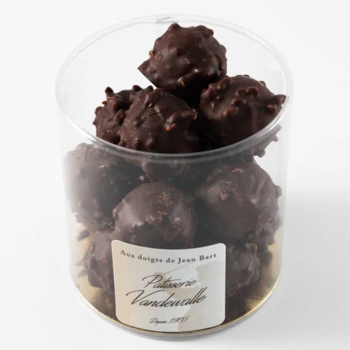 Mini rochers praliné noir Petite boite de mini rocher praliné noir,...