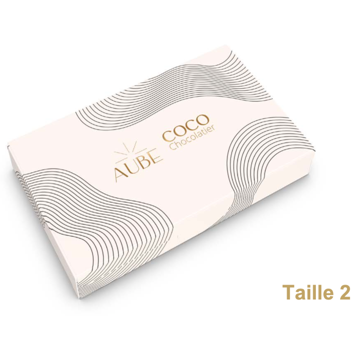 Etui charnière 10 chocolats